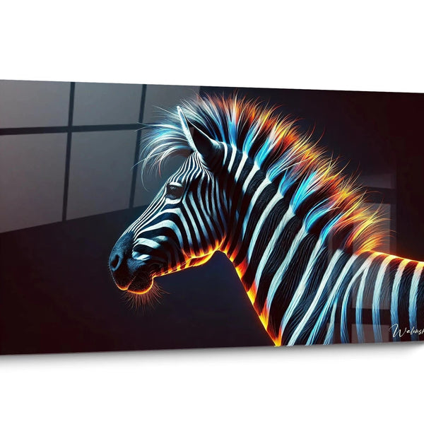 Tableau Zebre Portrait