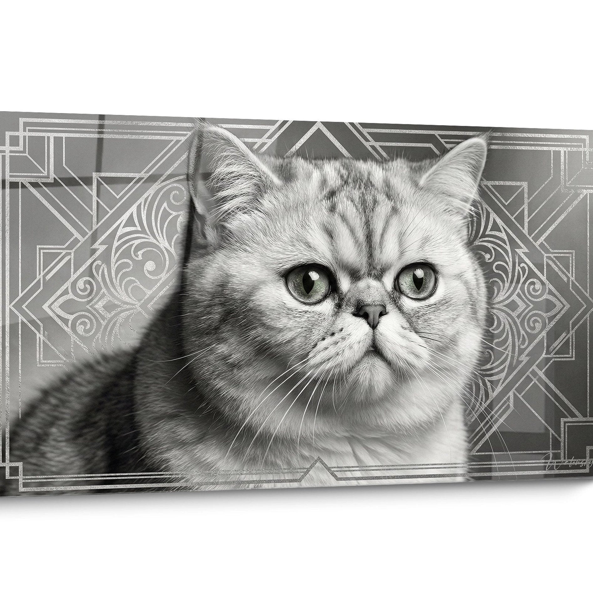 Tableau chat Exotic Shorthair Portrait