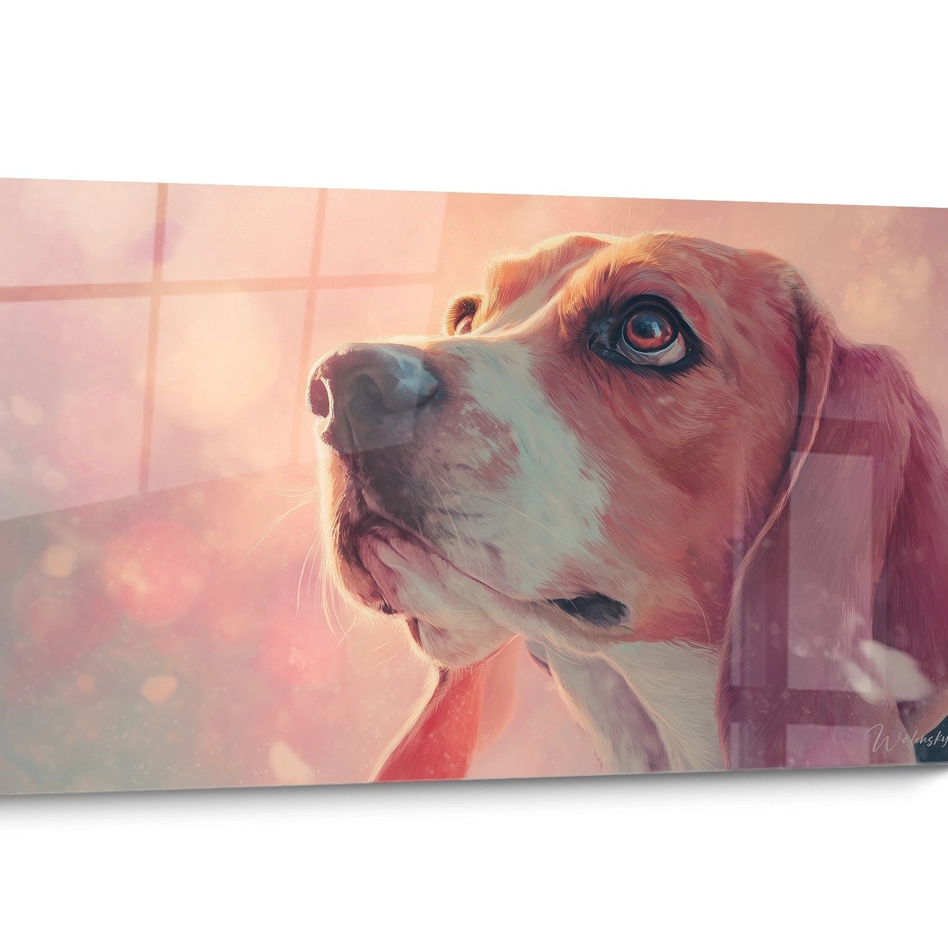 Beagle Wandbild