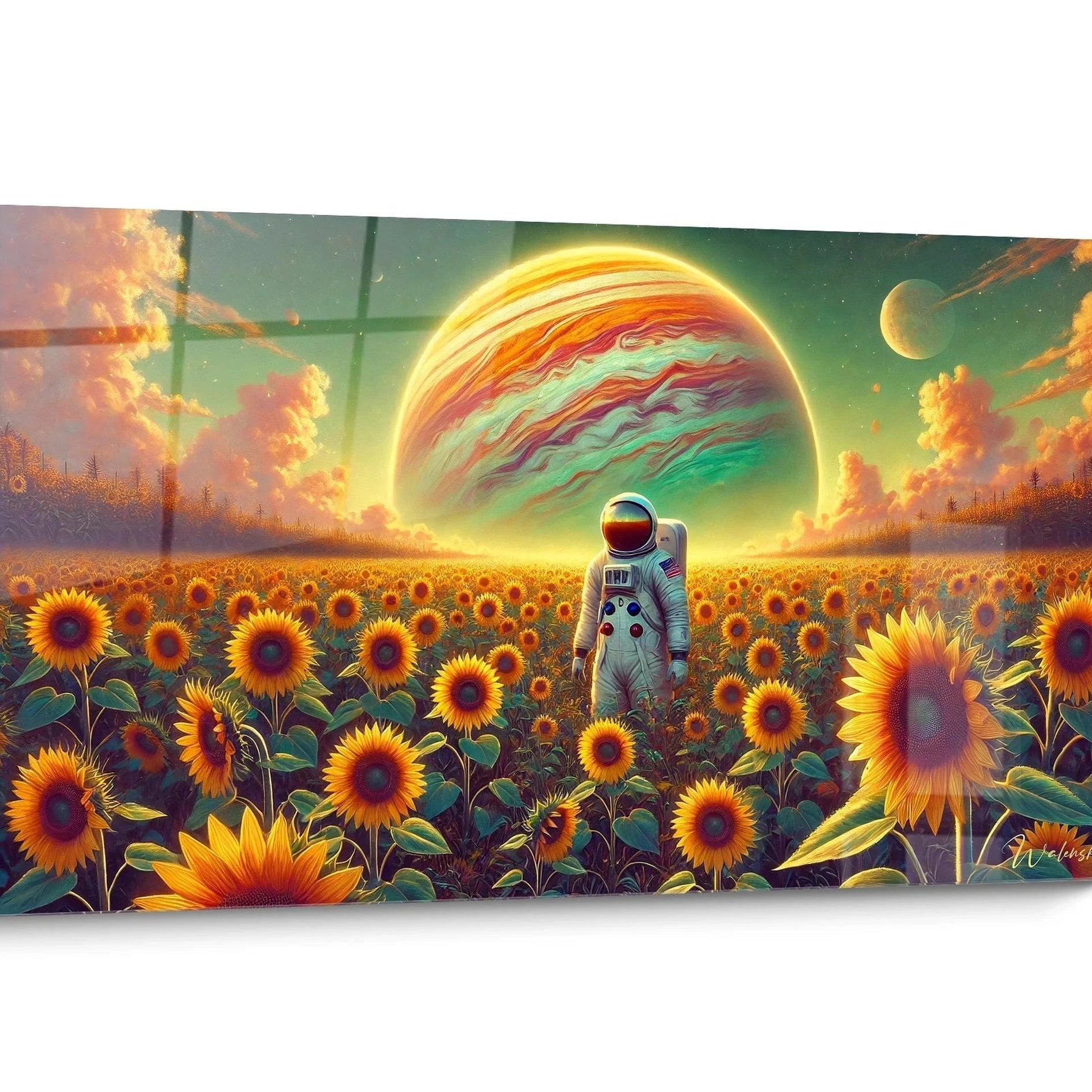 Tableau Espace Divers Astronaute