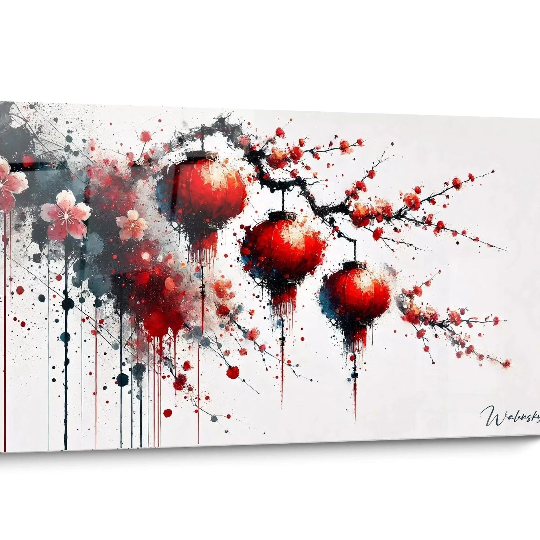 Gemälde für Arztpraxis Aquarell