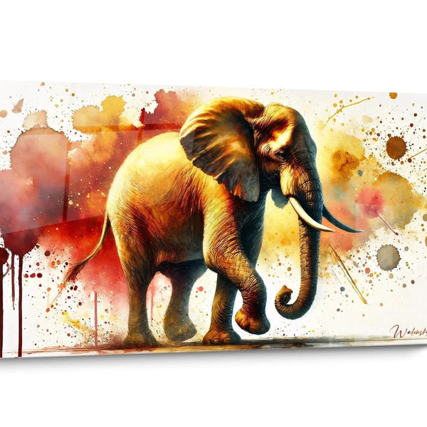 Colorful Watercolor Animal Wall Art