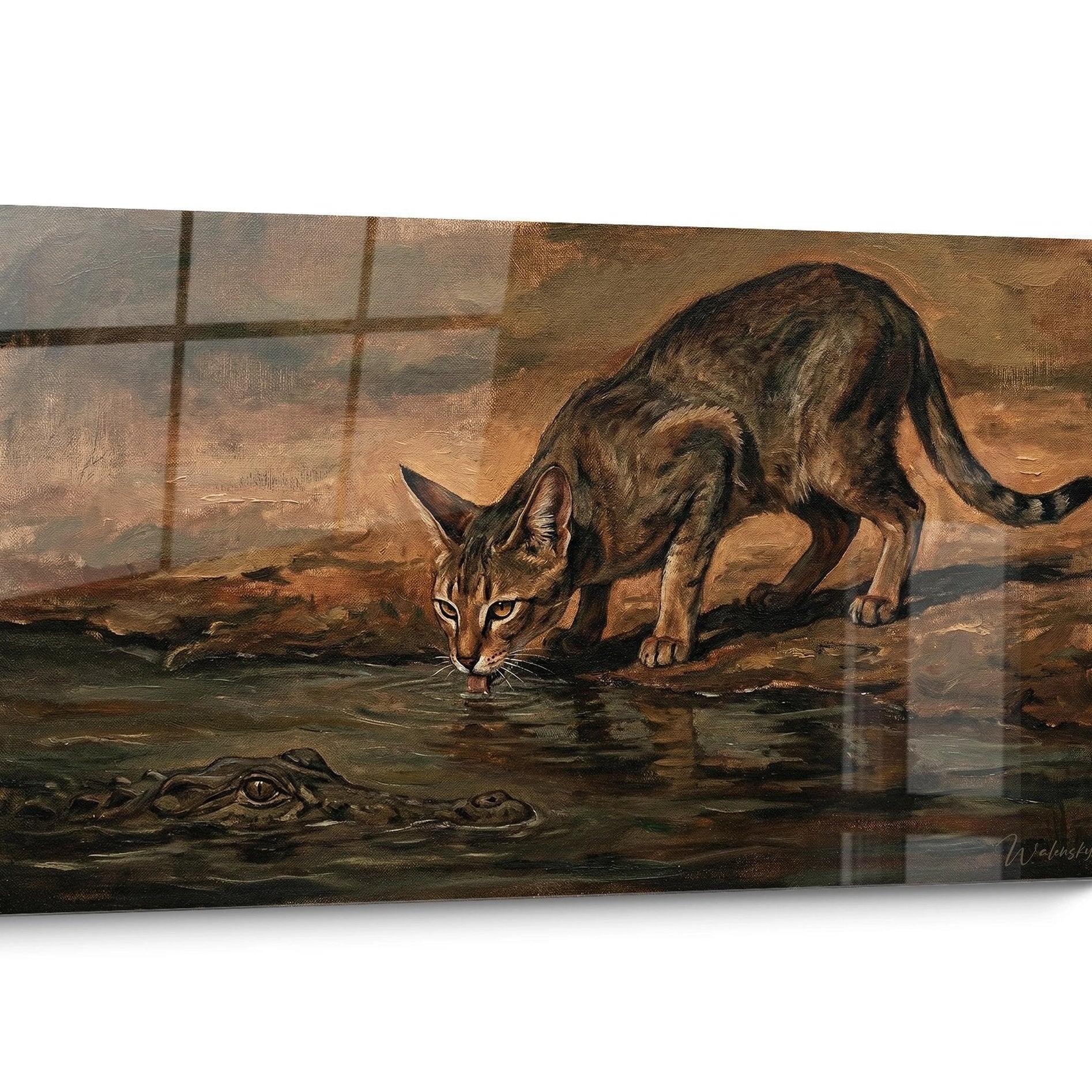 Tableau chat Chausie