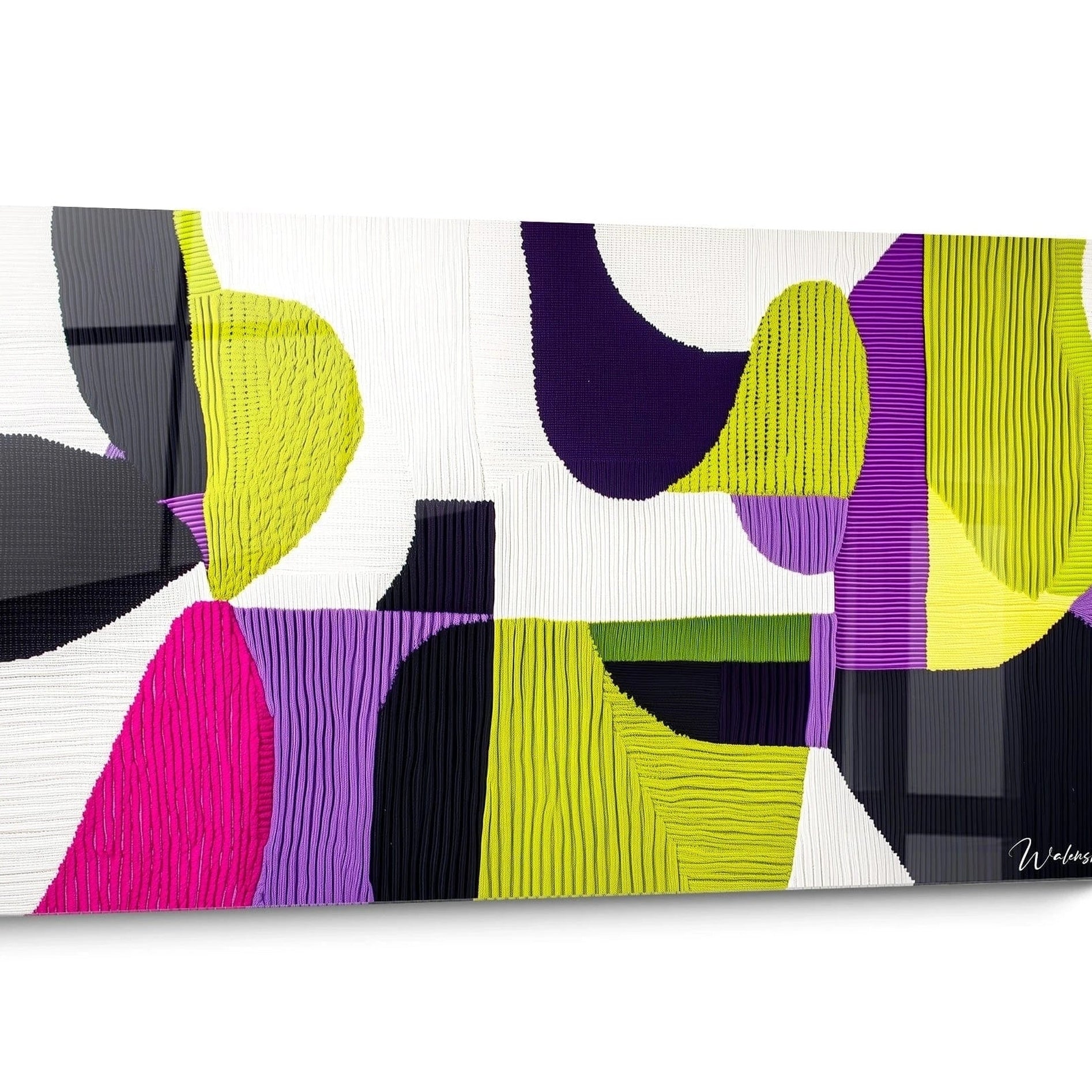 Tableau style crochet Abstrait