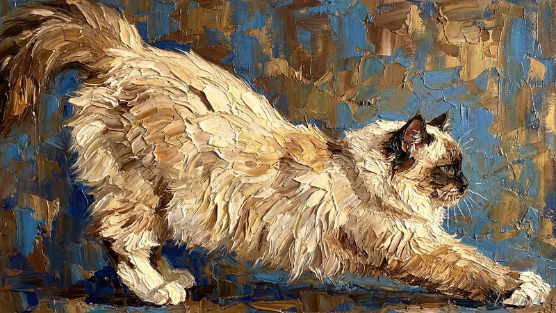 Chat di Birmano Tableau