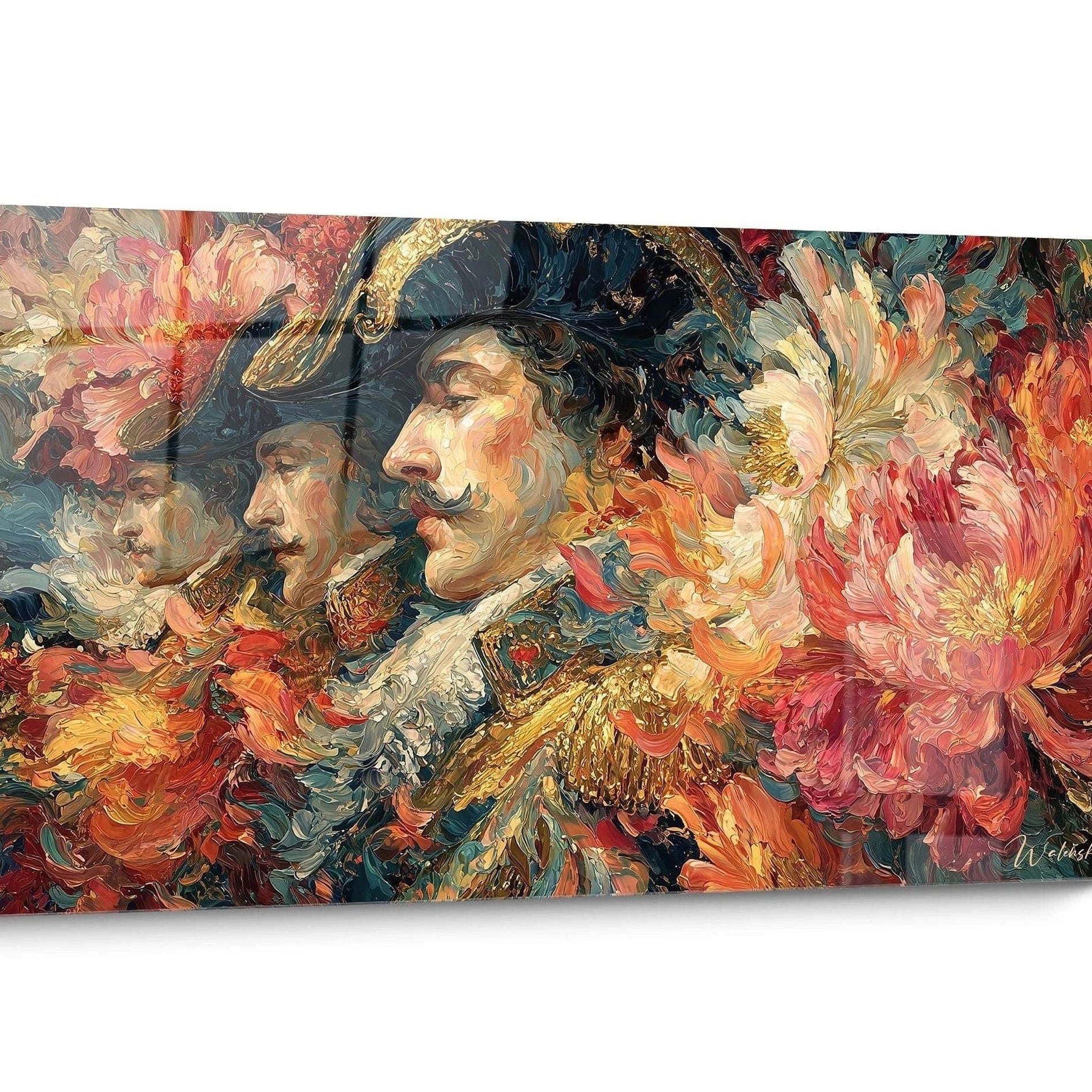 Barock-Porträt-Kunstwerk