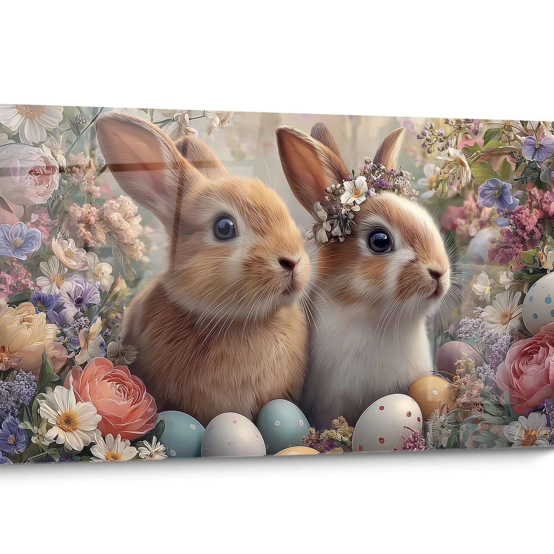 Tableau Pâques Romantique