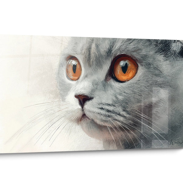 Scottish Fold Cat Wall Art