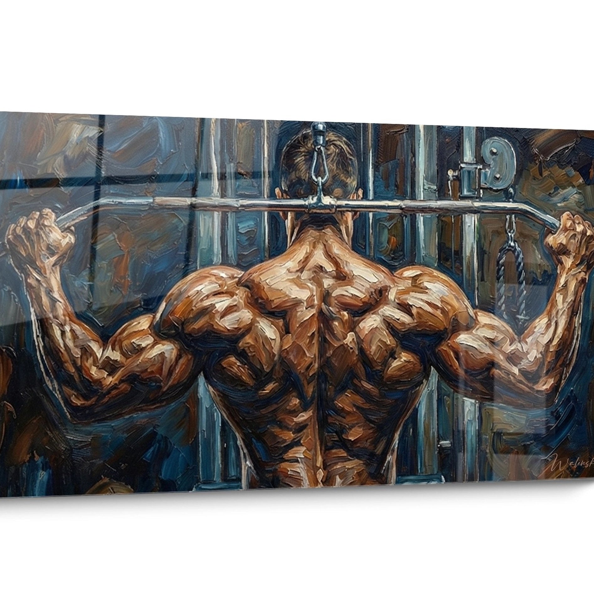 Tableau Musculation Réaliste