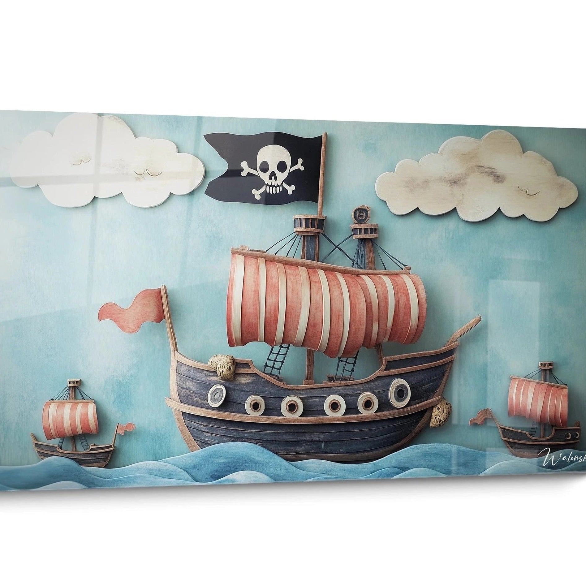 Tableaux pirates pour enfants