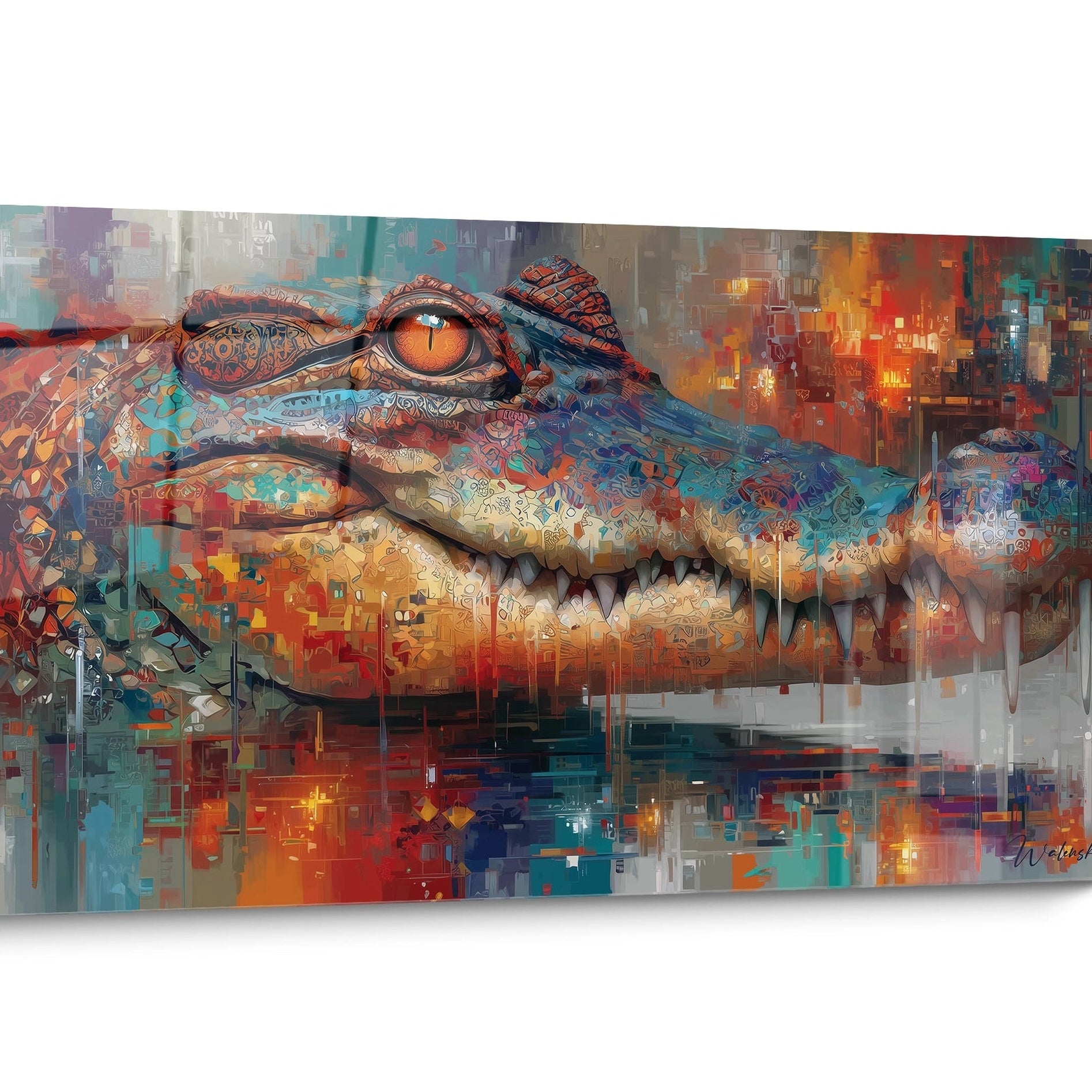 Lands of Before Mosaic Wall Art