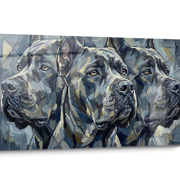 Cane Corso hondenportret schilderij