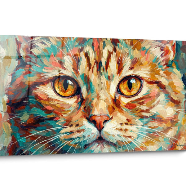 Manx Cat Portrait Wall Art