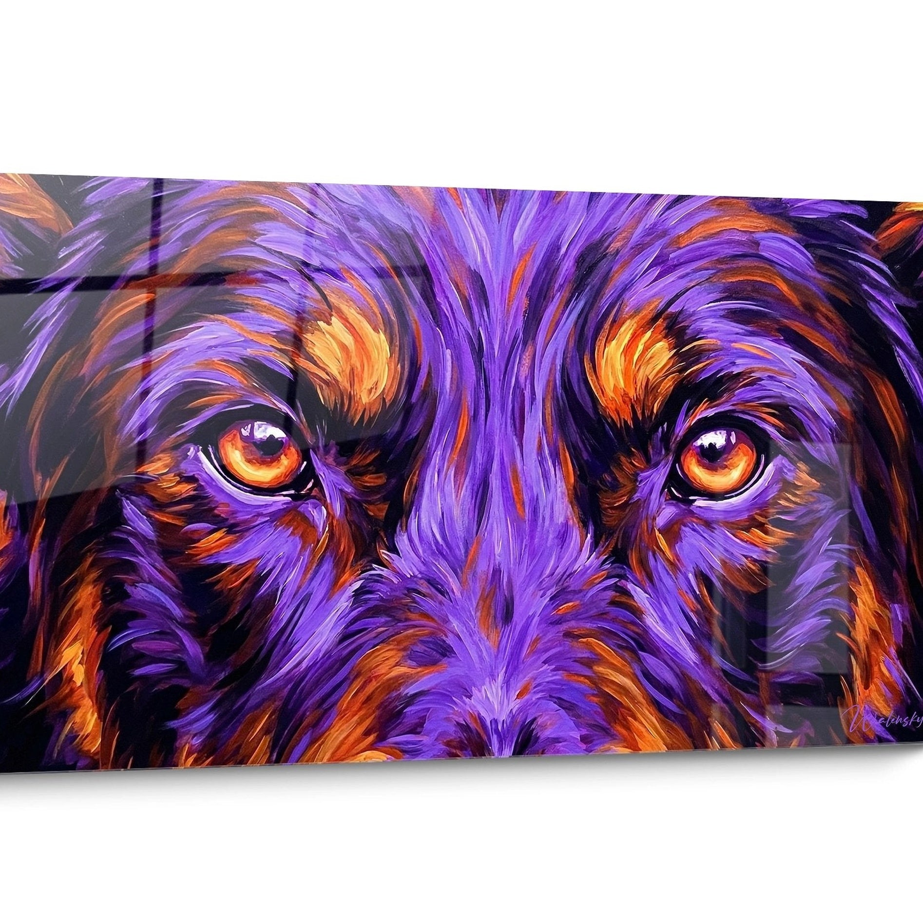 Tableau chien Beauceron Pop Art