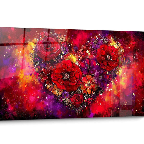 Valentijnsdag Bloemen Tableau