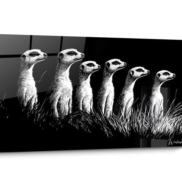 Dieren Vaderdag Schilderij