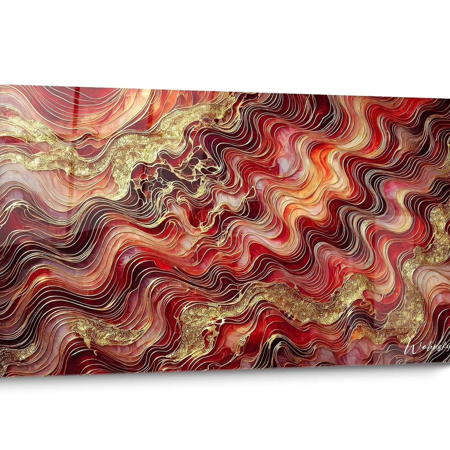 Tableau Epoxy ( Style ) Rouge