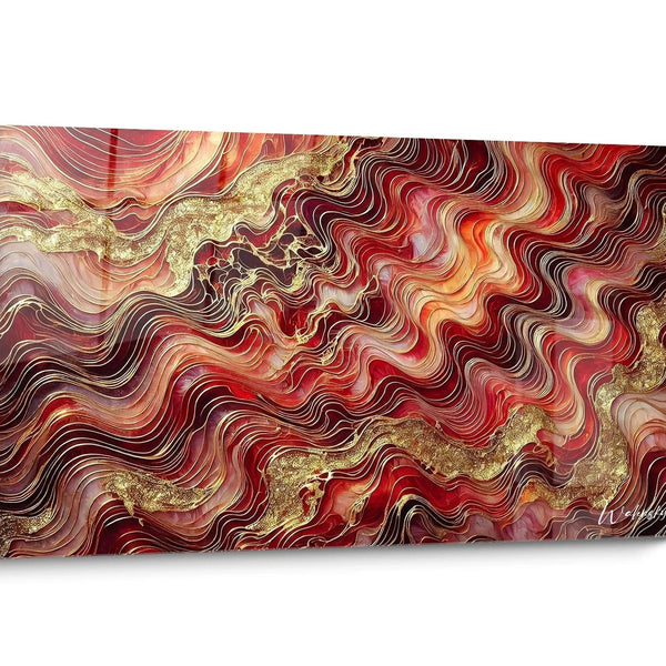 Tableau Epoxy ( Style ) Rouge