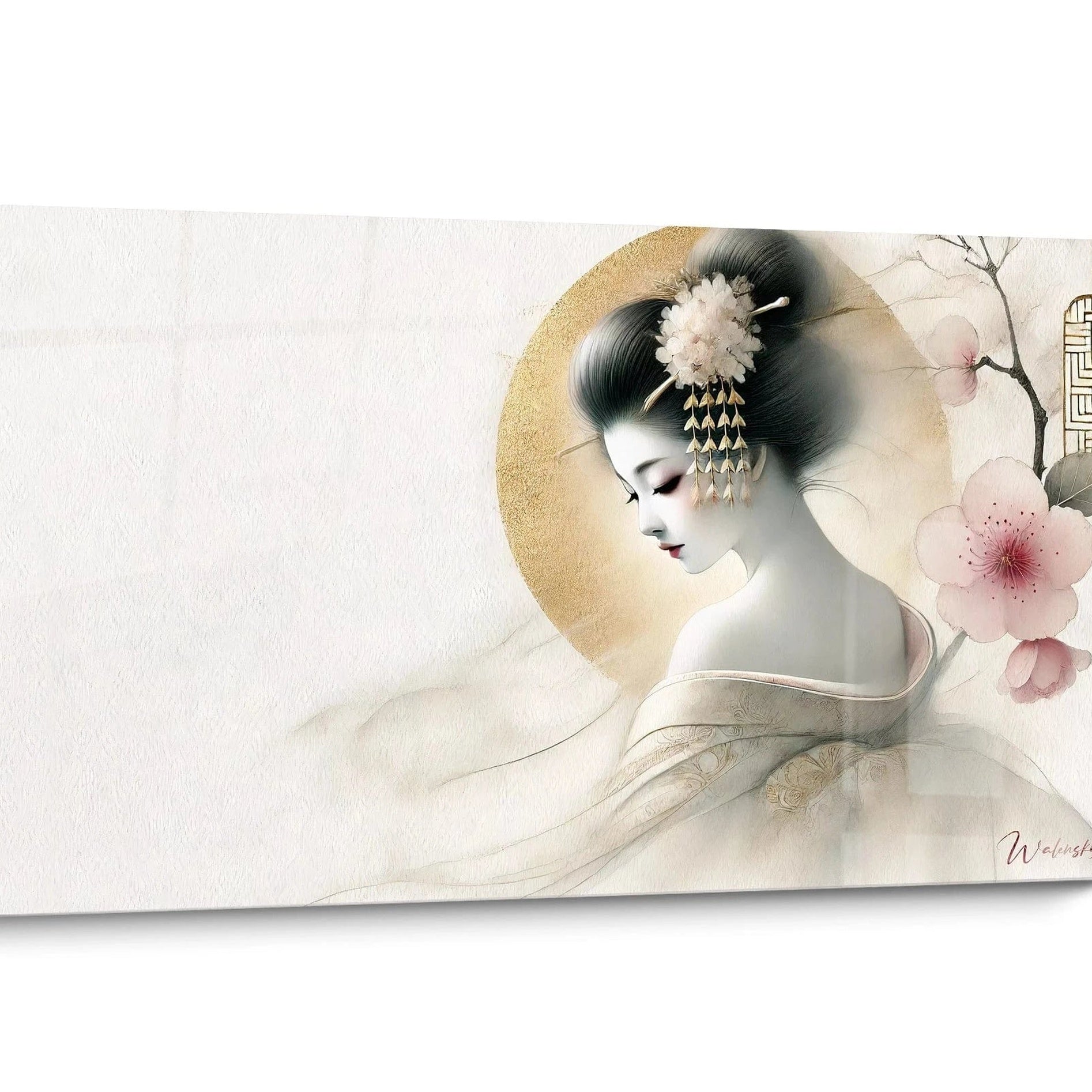 Geisha-Gemälde