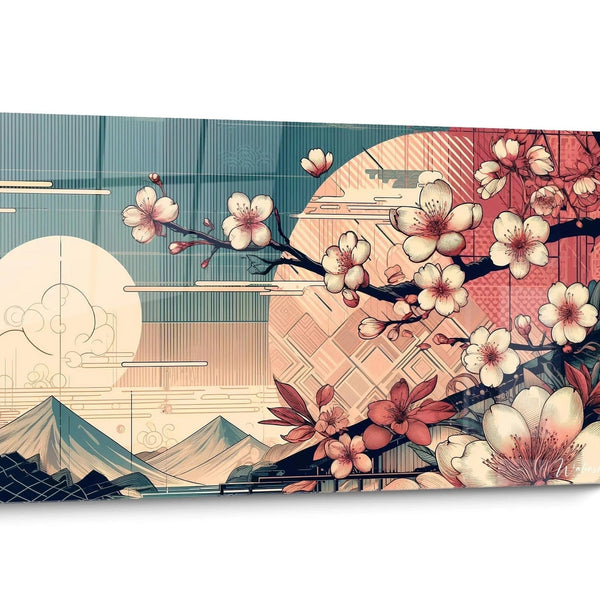 Tableau pour cabinet dentiste Floral