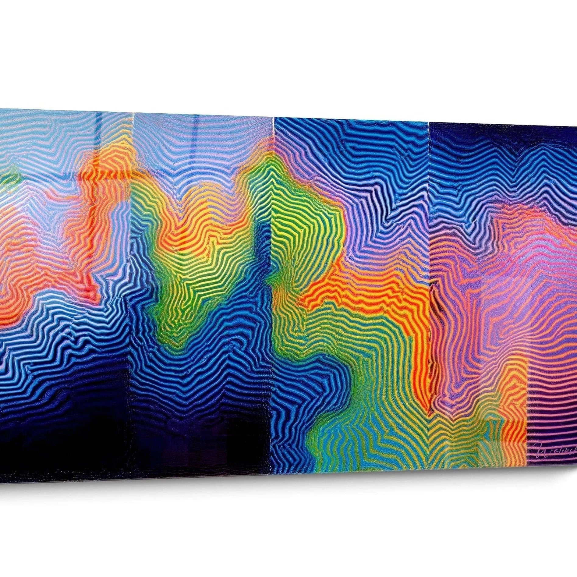 Psychedelic Op Art Wall Art