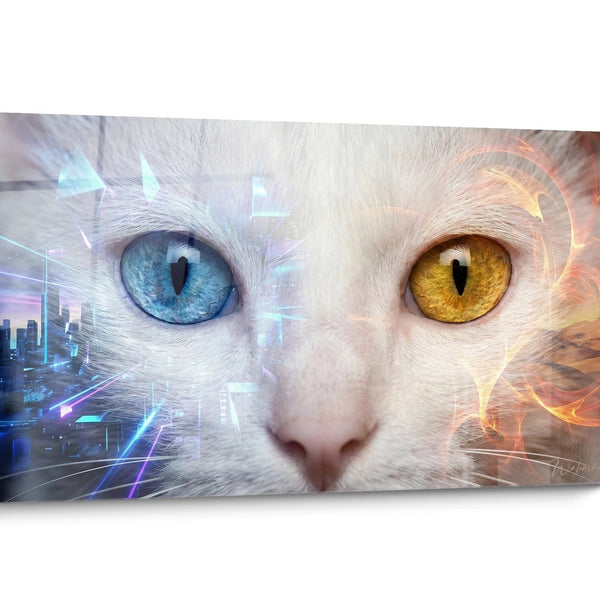 Khao Manee Cat Cosmic Wall Art