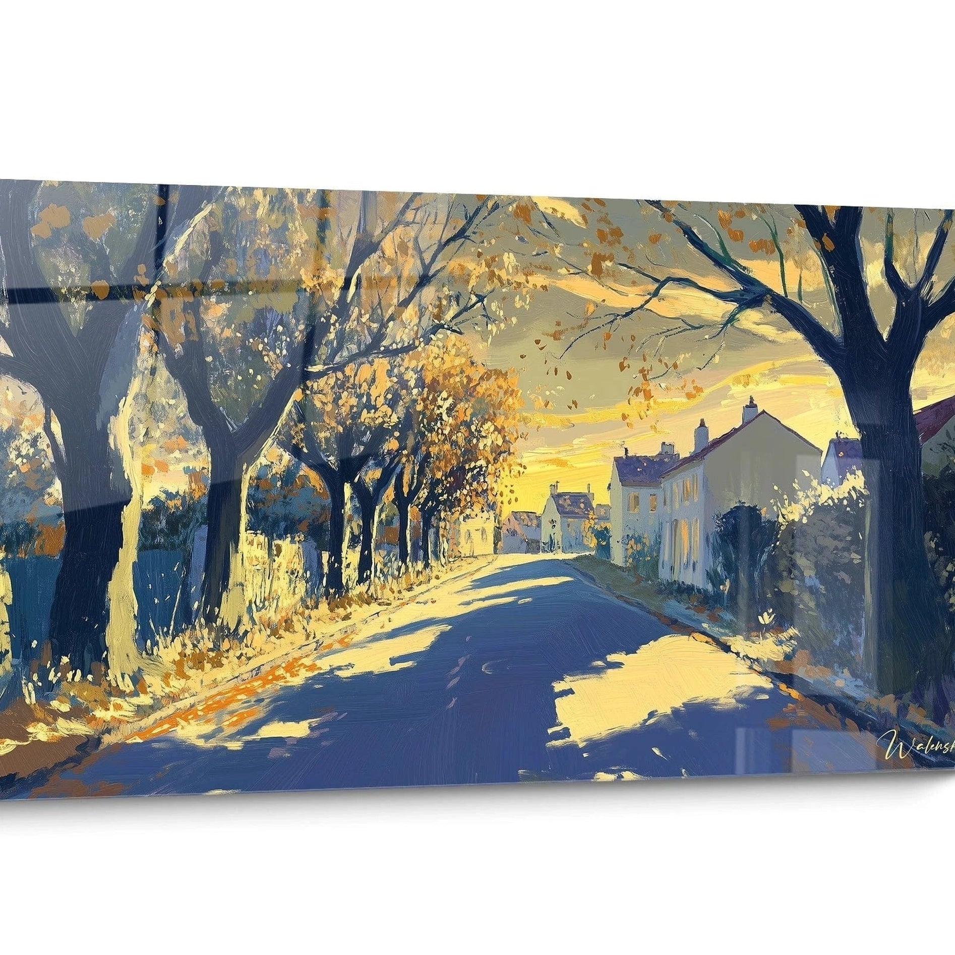 Wall art inspired by Alfred Sisley