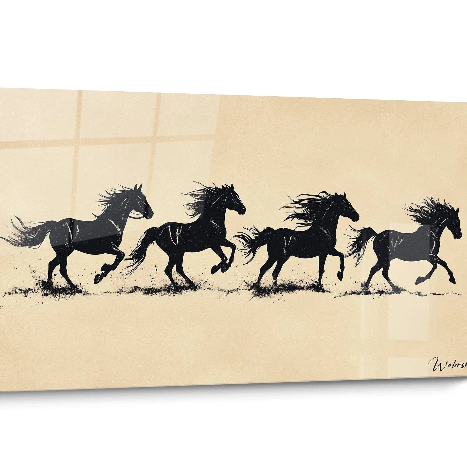 Wandgemälde inspiriert von Théodore Géricault