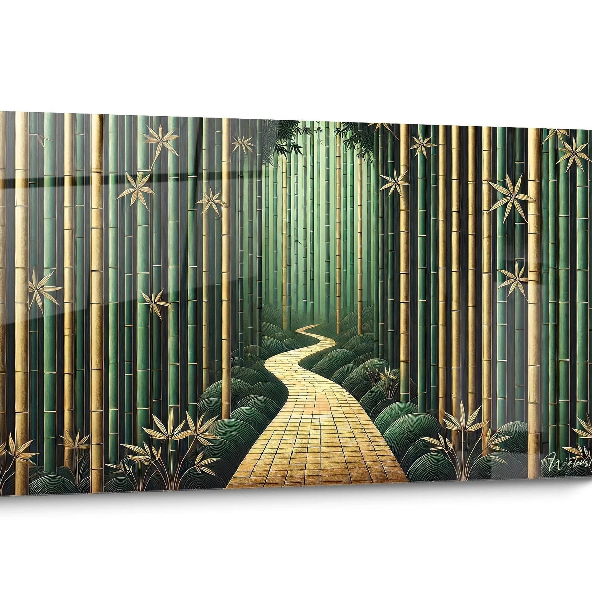 Wall art for zen medical office