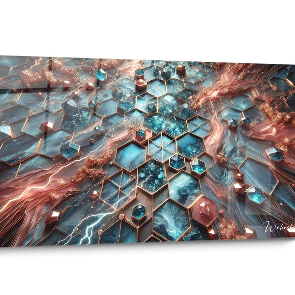 Tableau Epoxy ( Style ) Bleu