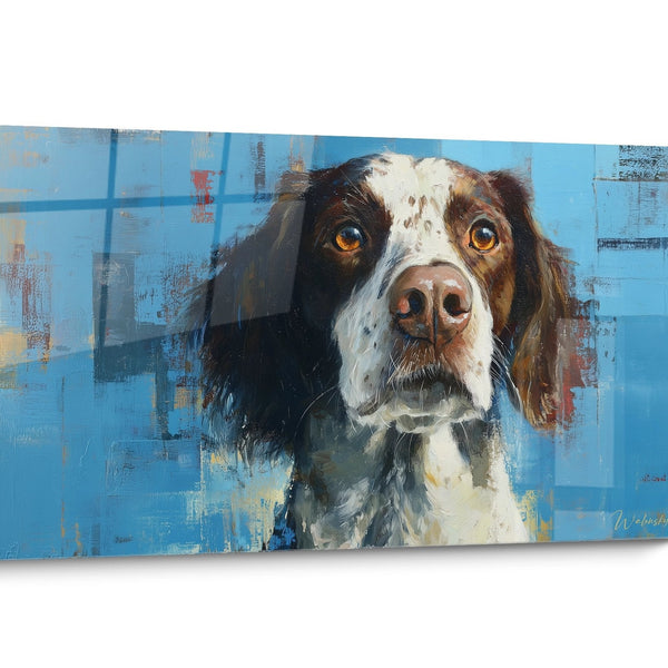 Quadro Cane Spaniel Bretone Moderno