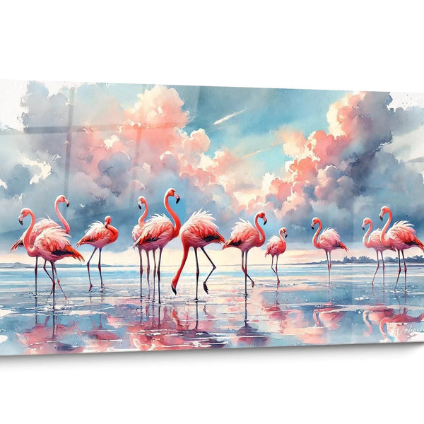 Tableau Animaux de la savane Aquarelle