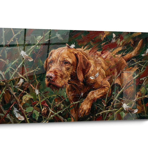 Vizsla jachthond schilderij