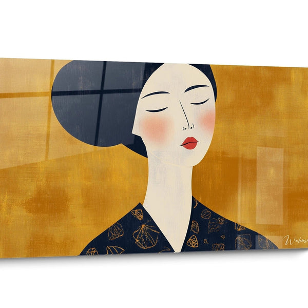 Modigliani Inspired Painting Minimalist Contemporary Art