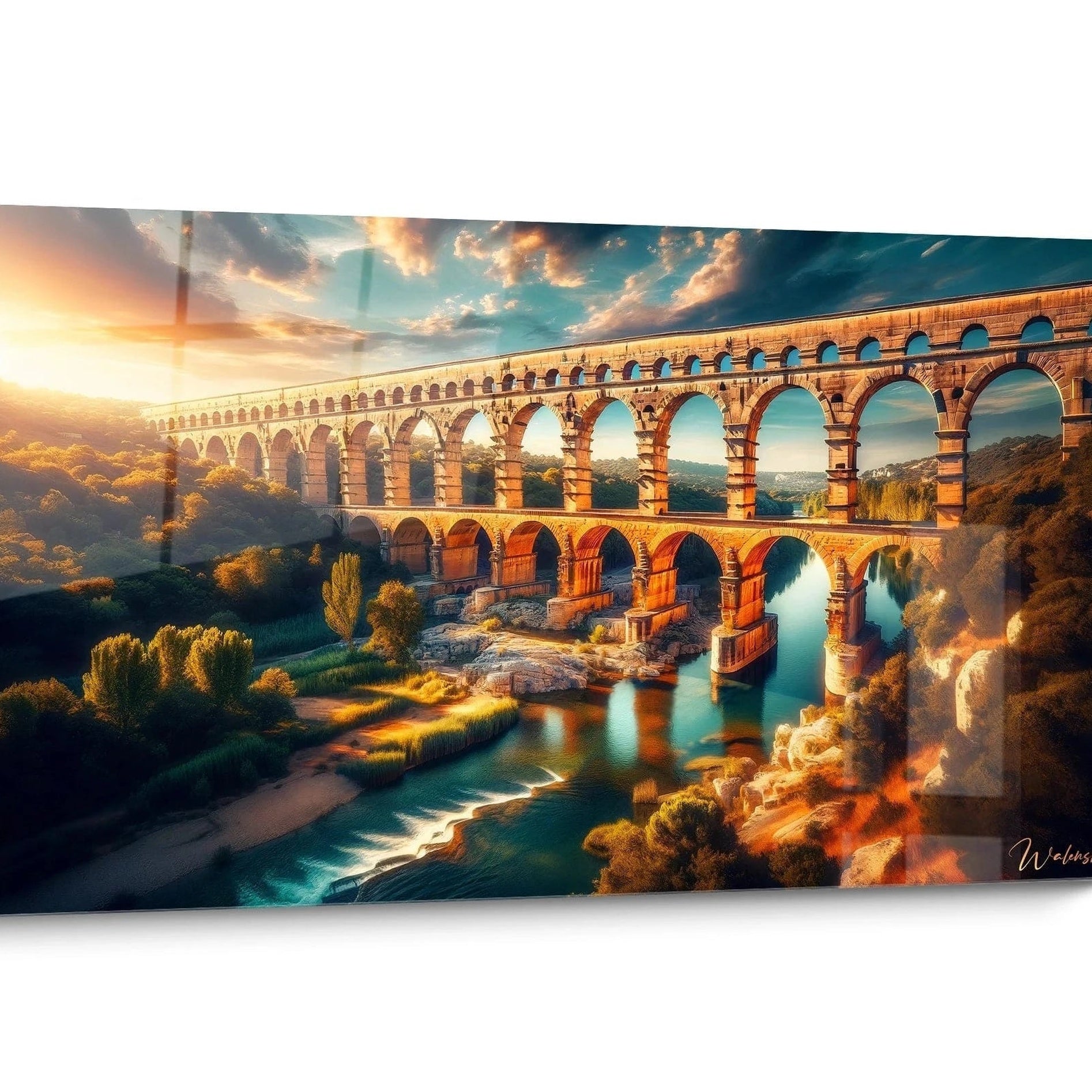 Wandbild Konferenzraum Landschaft