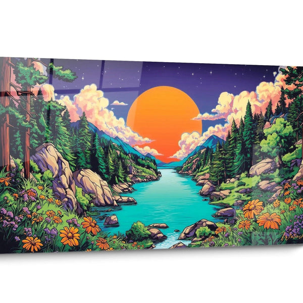 Tableau bande dessinée fantastique