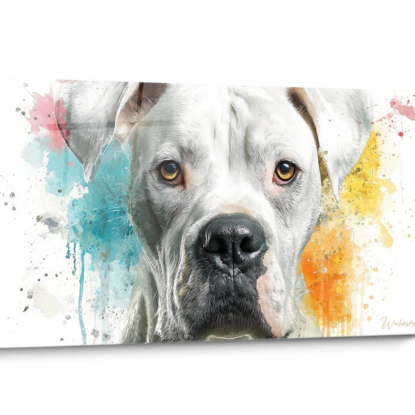 Quadro Cane Dogo Argentino Pop Art