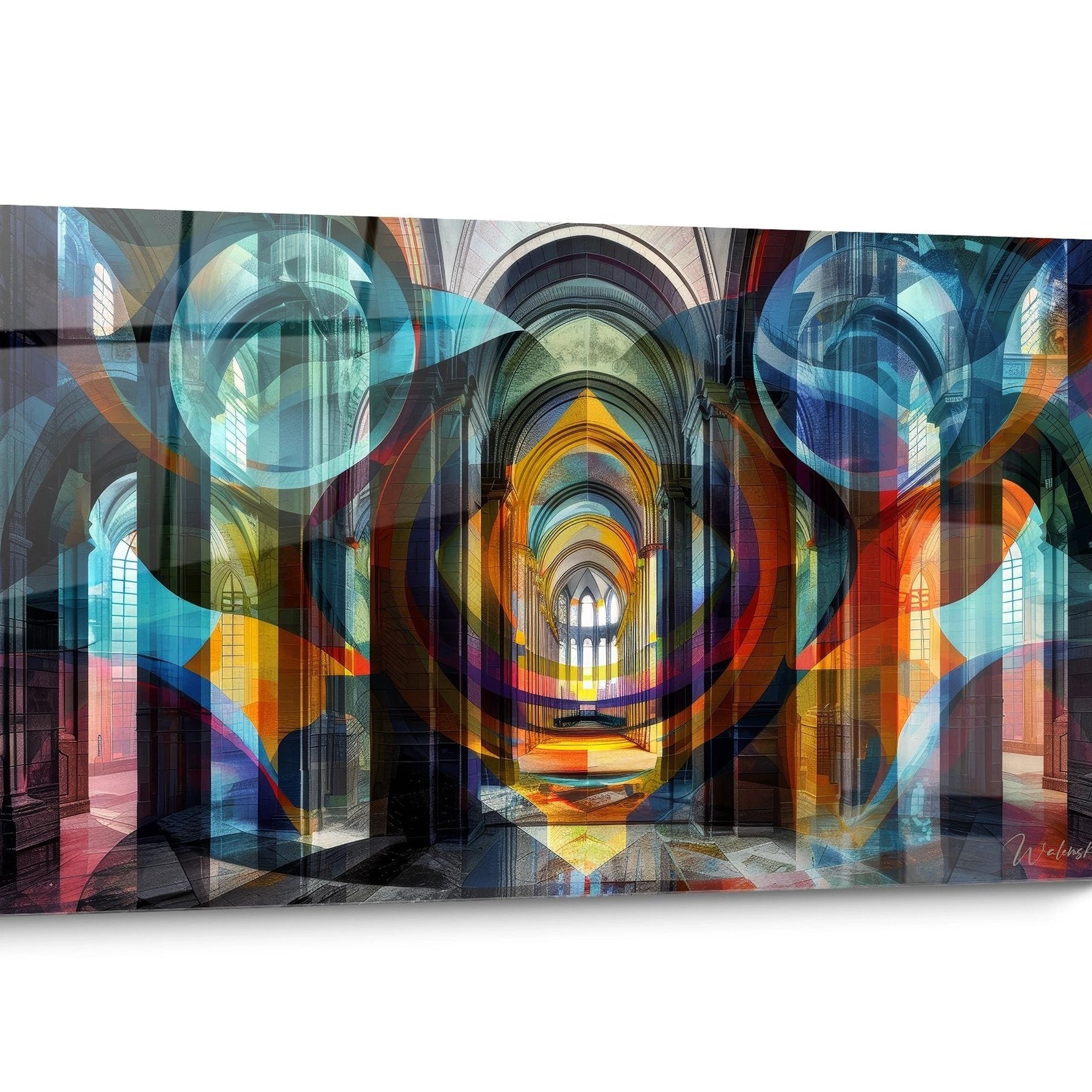 Abstract Architecture Wall Art