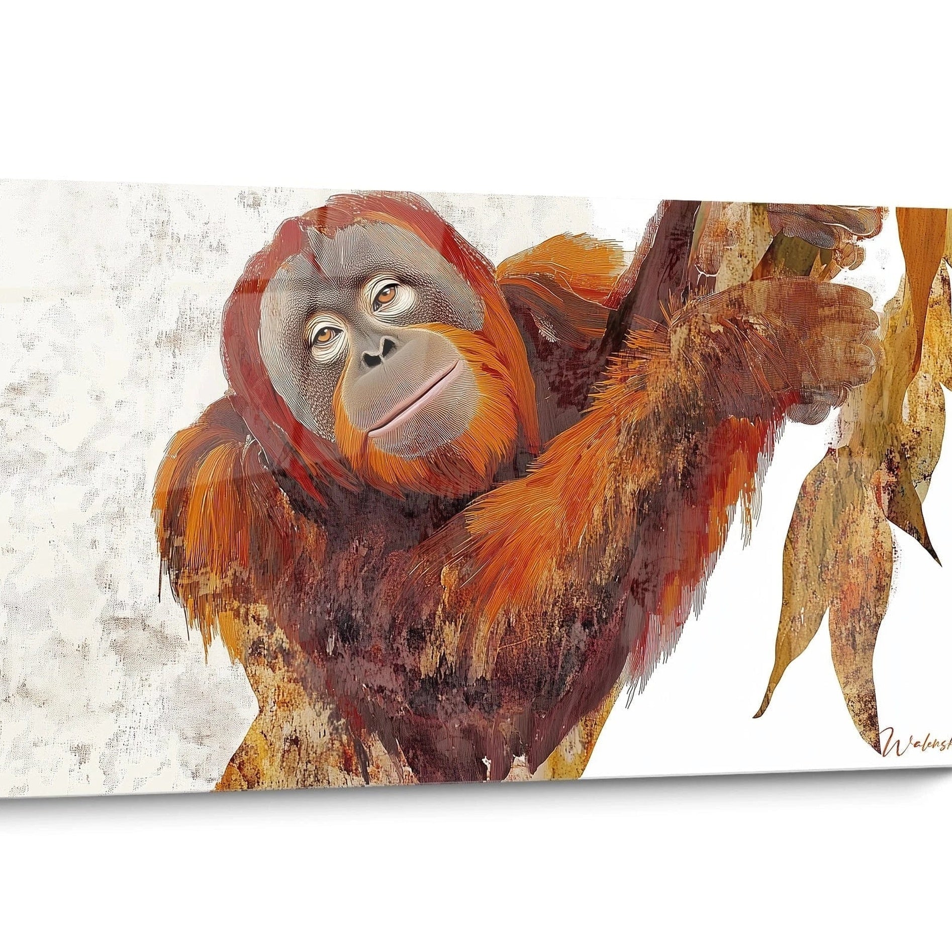 Tableau orang outan Réaliste