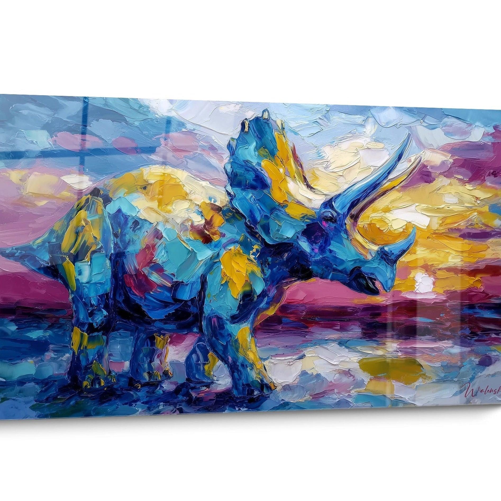 Tableau Dinosaure Moderne