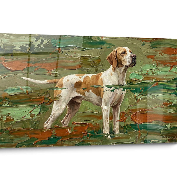 Quadro Cane Pointer Inglese Caccia