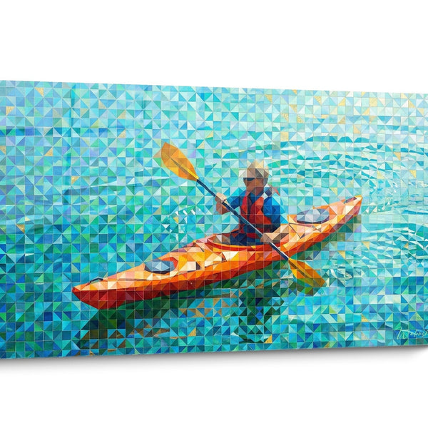 Quadro Kayak Geometrico