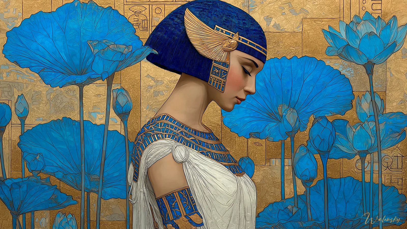 Tableau Fleur de Lotus