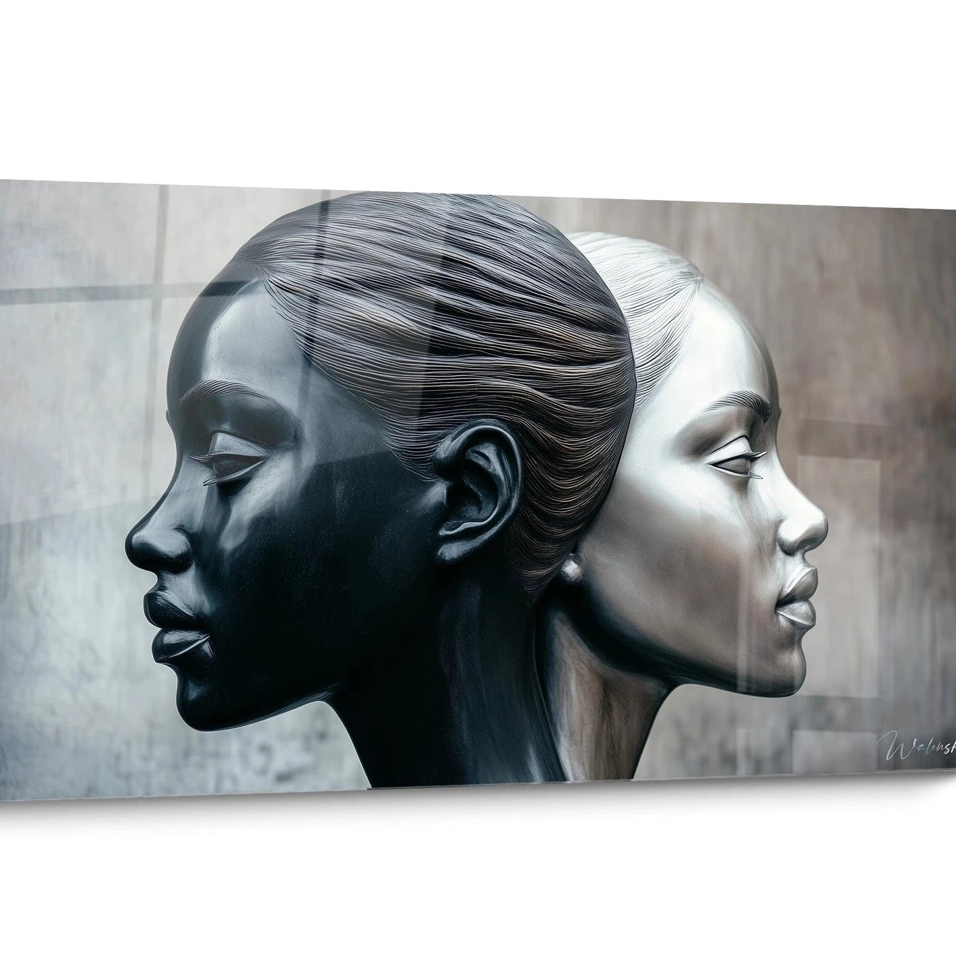 Abstraktes Vatertags-Wandbild
