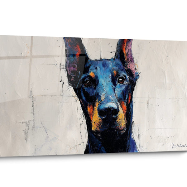 Quadro Cane Doberman Pop Art