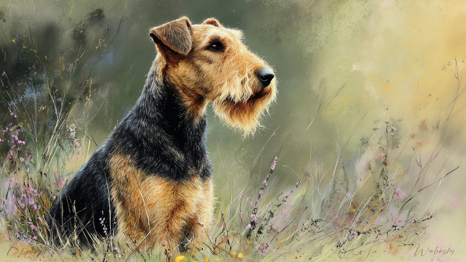Tableau Airelade Terrier