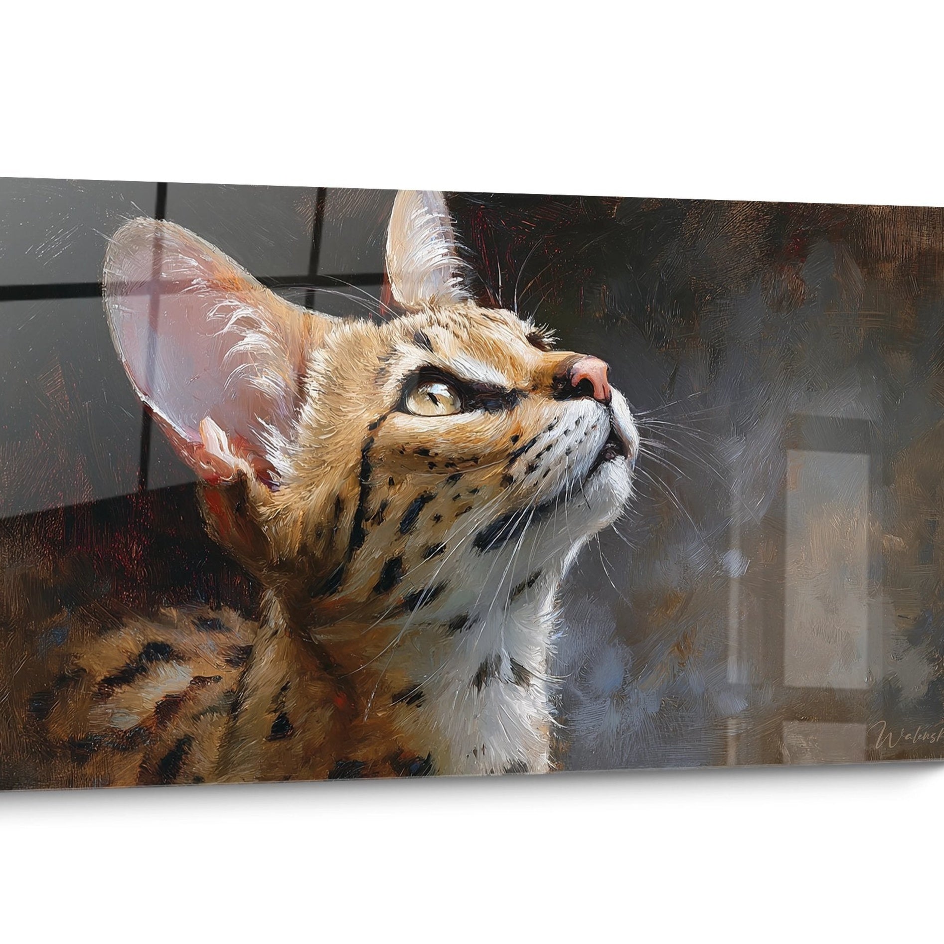 Tableau chat Savannah