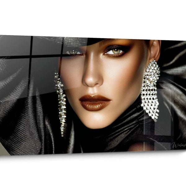 Quadro Volto della Moda Alta Couture