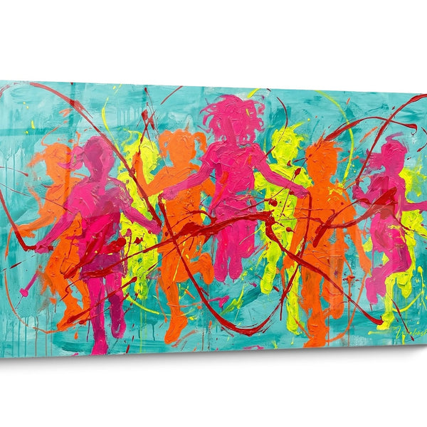 Tableau Corde à sauter Abstrait