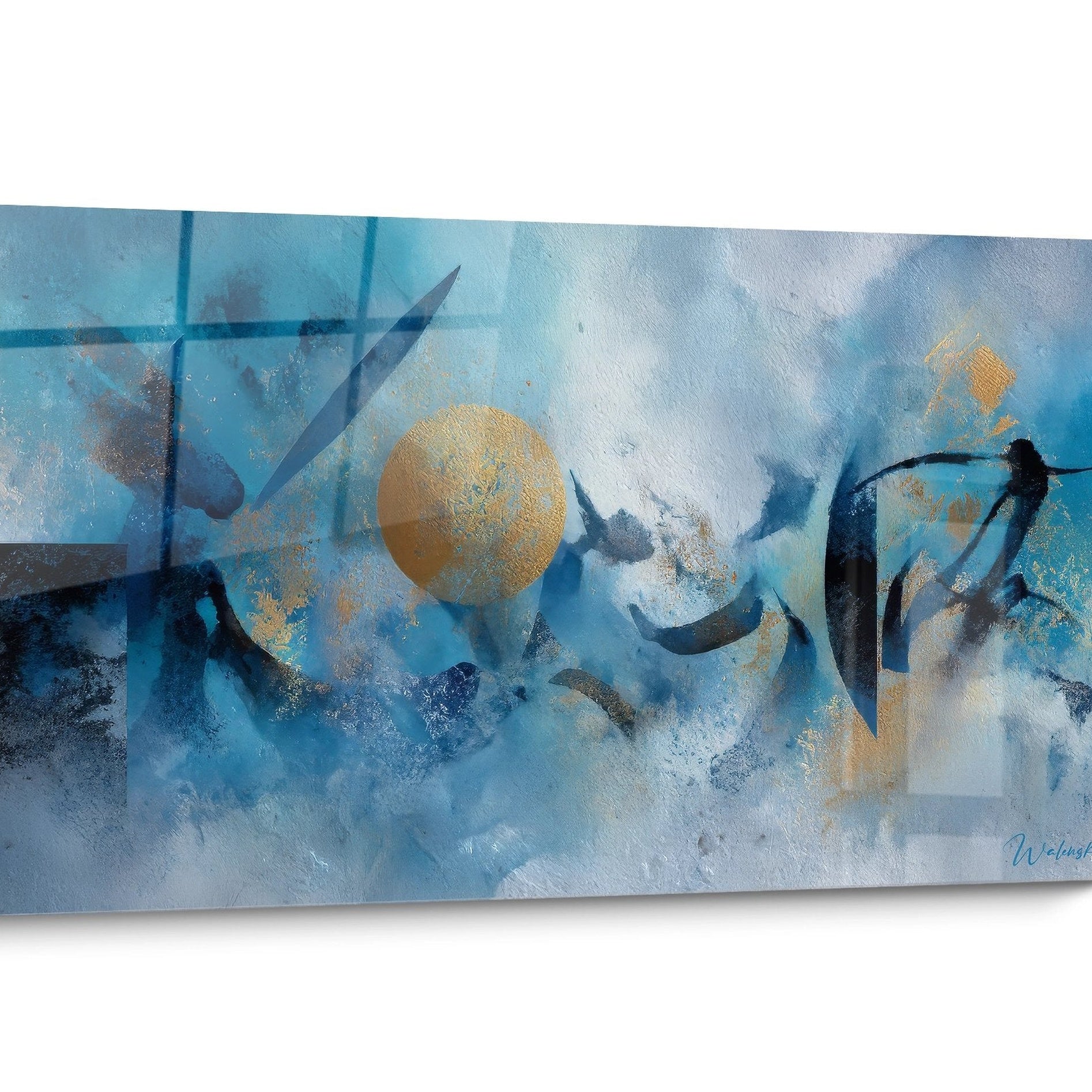 Tableau Abstrait Calligraphie